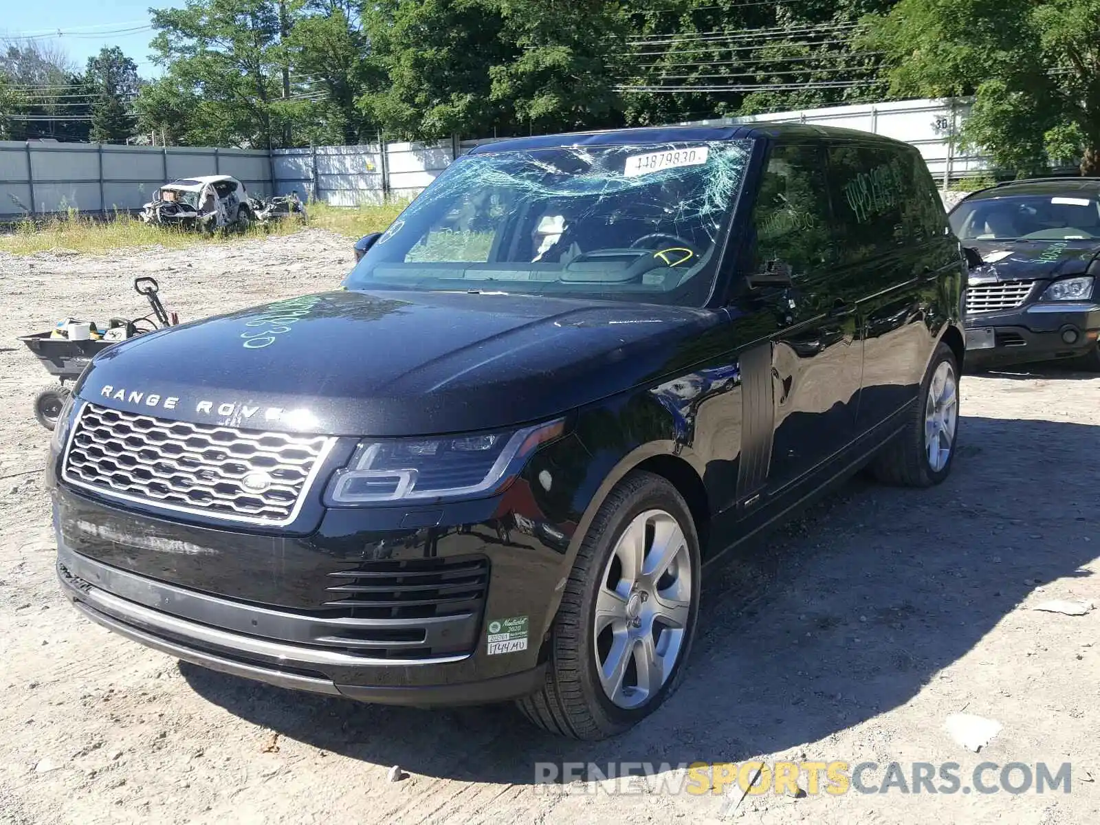 2 Photograph of a damaged car SALGS5SE4LA405607 LAND ROVER RANGEROVER 2020