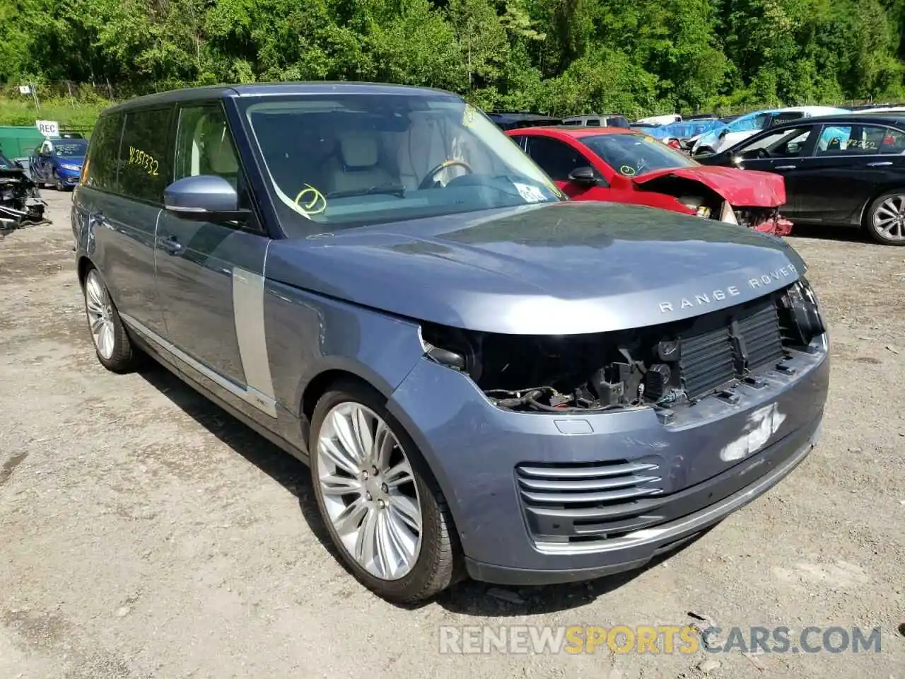 1 Фотография поврежденного автомобиля SALGS5SE5LA569576 LAND ROVER RANGEROVER 2020