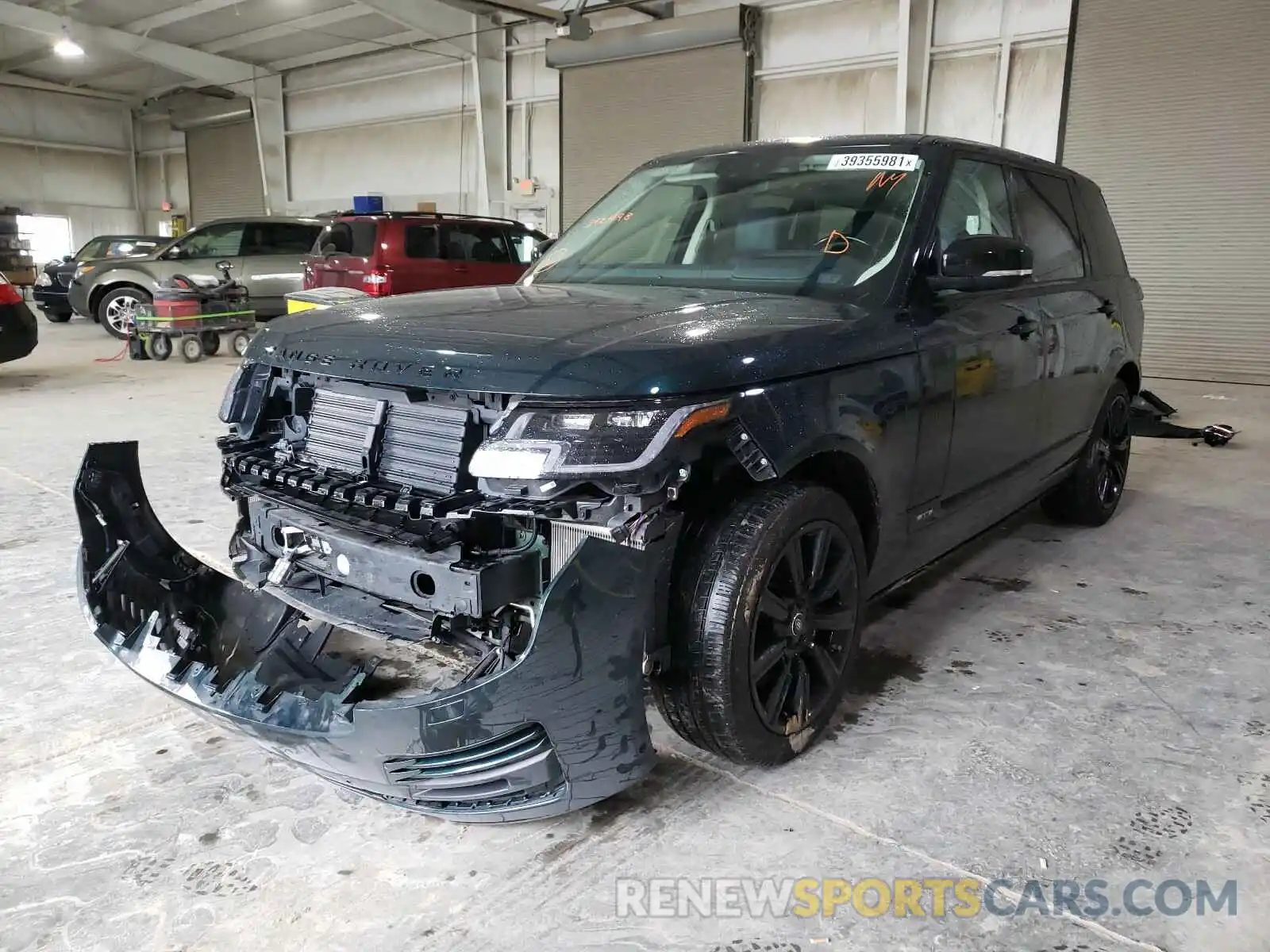 2 Photograph of a damaged car SALGS5SE5LA592498 LAND ROVER RANGEROVER 2020