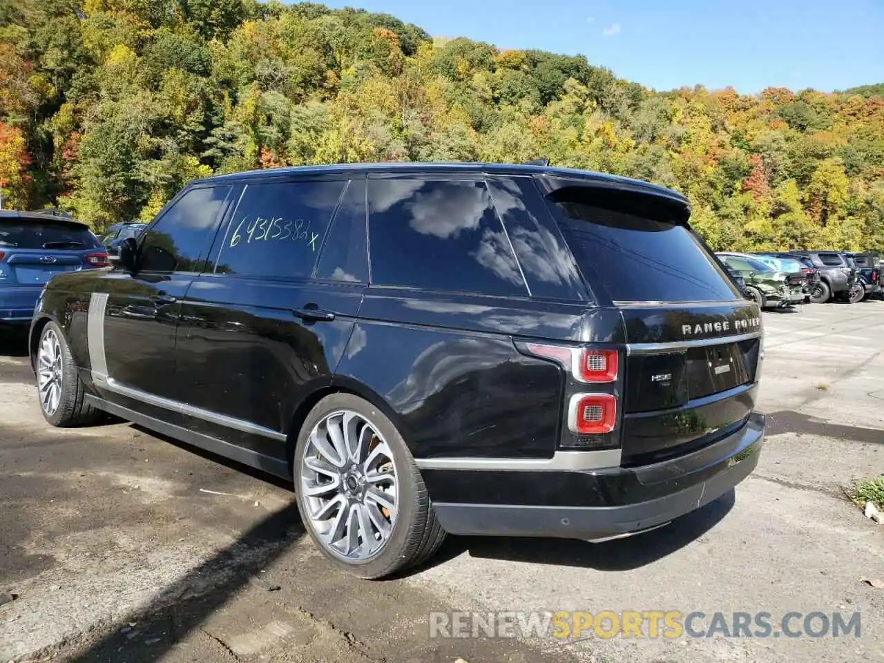 3 Photograph of a damaged car SALGS5SE8LA414794 LAND ROVER RANGEROVER 2020