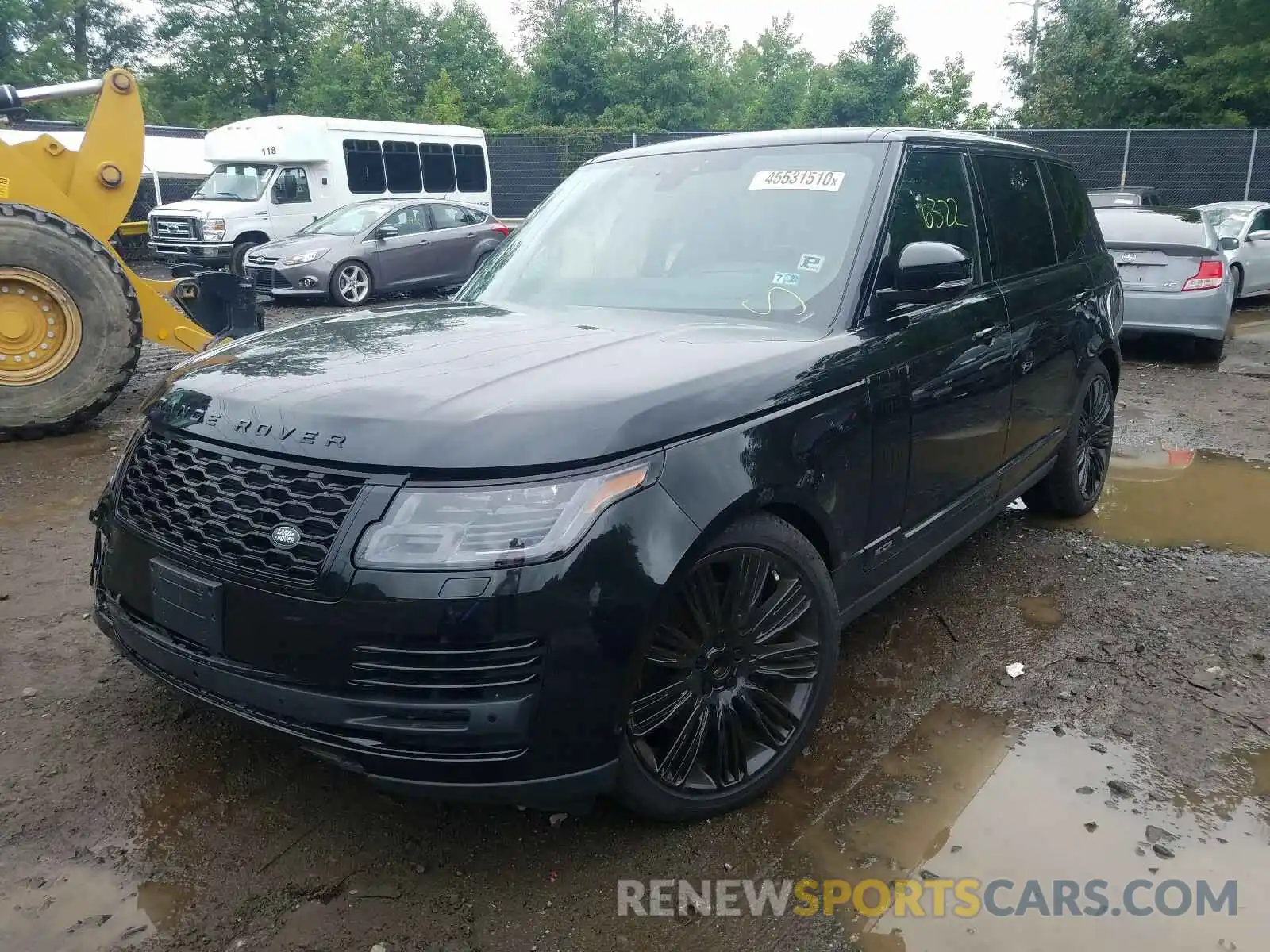 2 Фотография поврежденного автомобиля SALGS5SE8LA568843 LAND ROVER RANGEROVER 2020