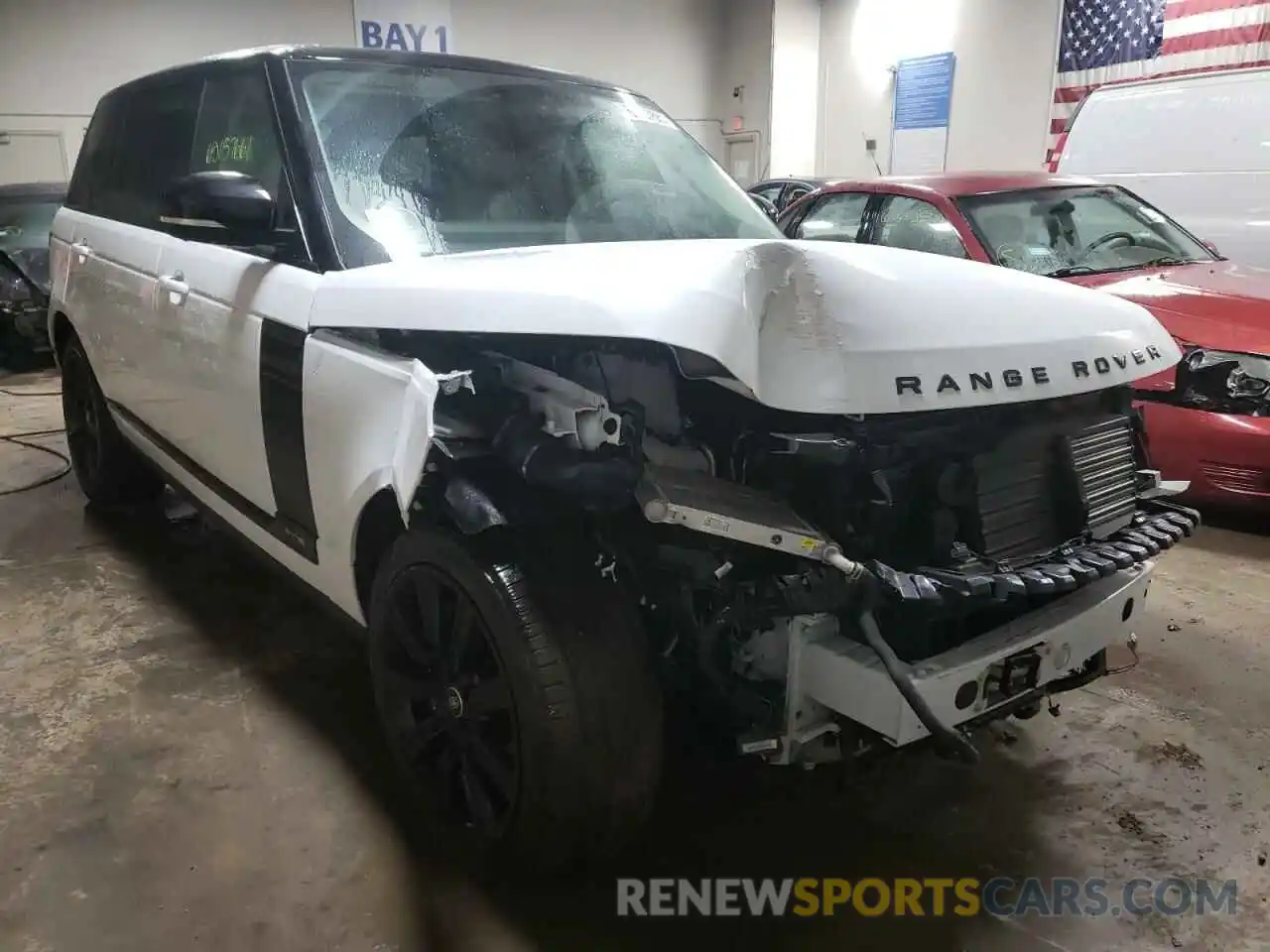 1 Photograph of a damaged car SALGS5SE9LA583528 LAND ROVER RANGEROVER 2020