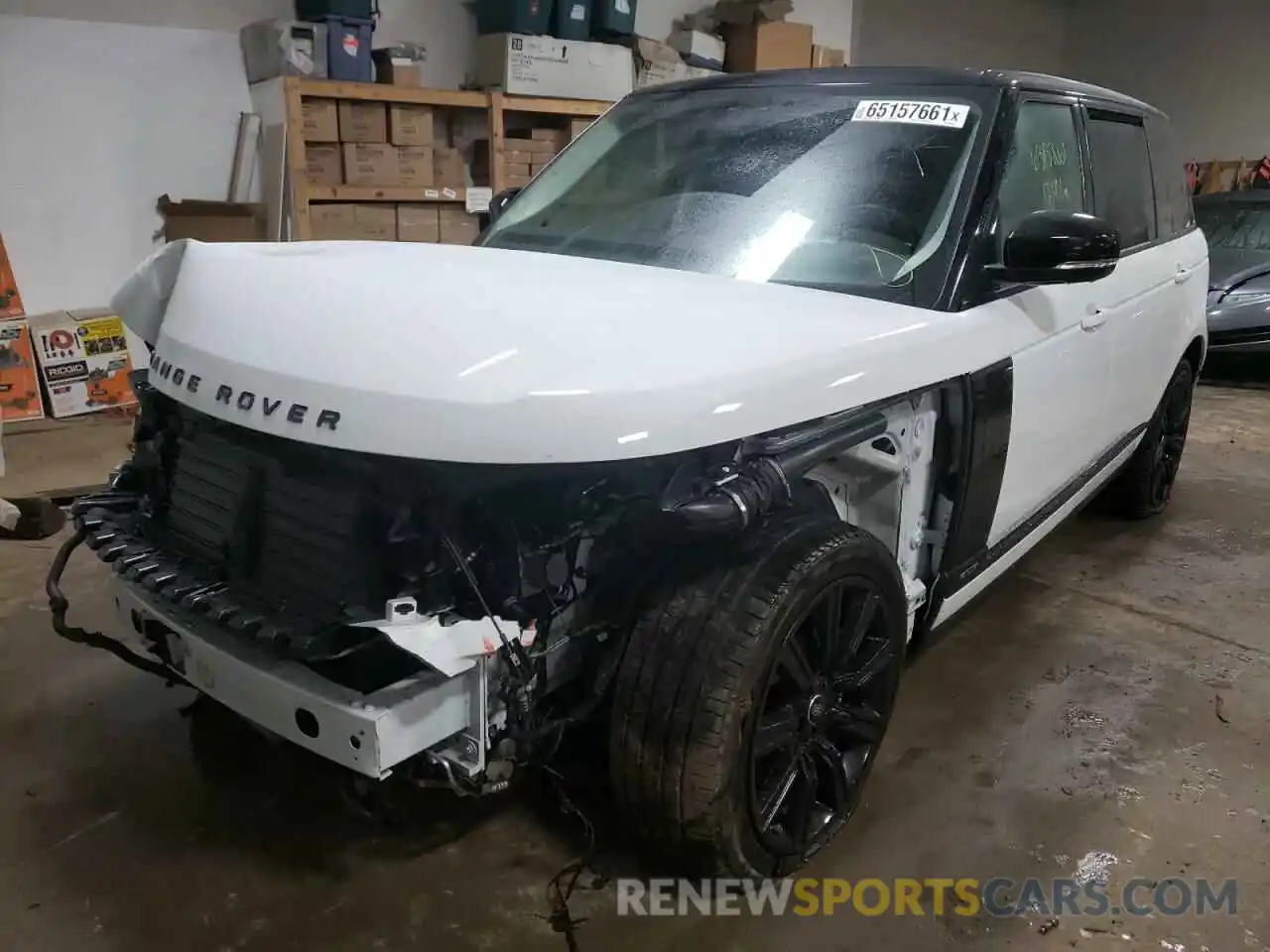 2 Фотография поврежденного автомобиля SALGS5SE9LA583528 LAND ROVER RANGEROVER 2020