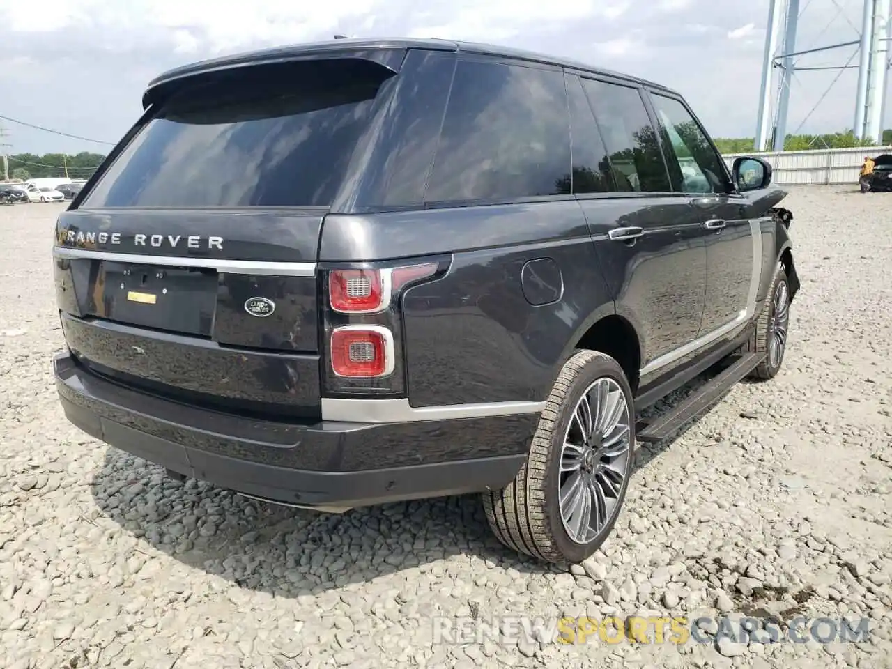 4 Фотография поврежденного автомобиля SALGV2SE1LA578426 LAND ROVER RANGEROVER 2020