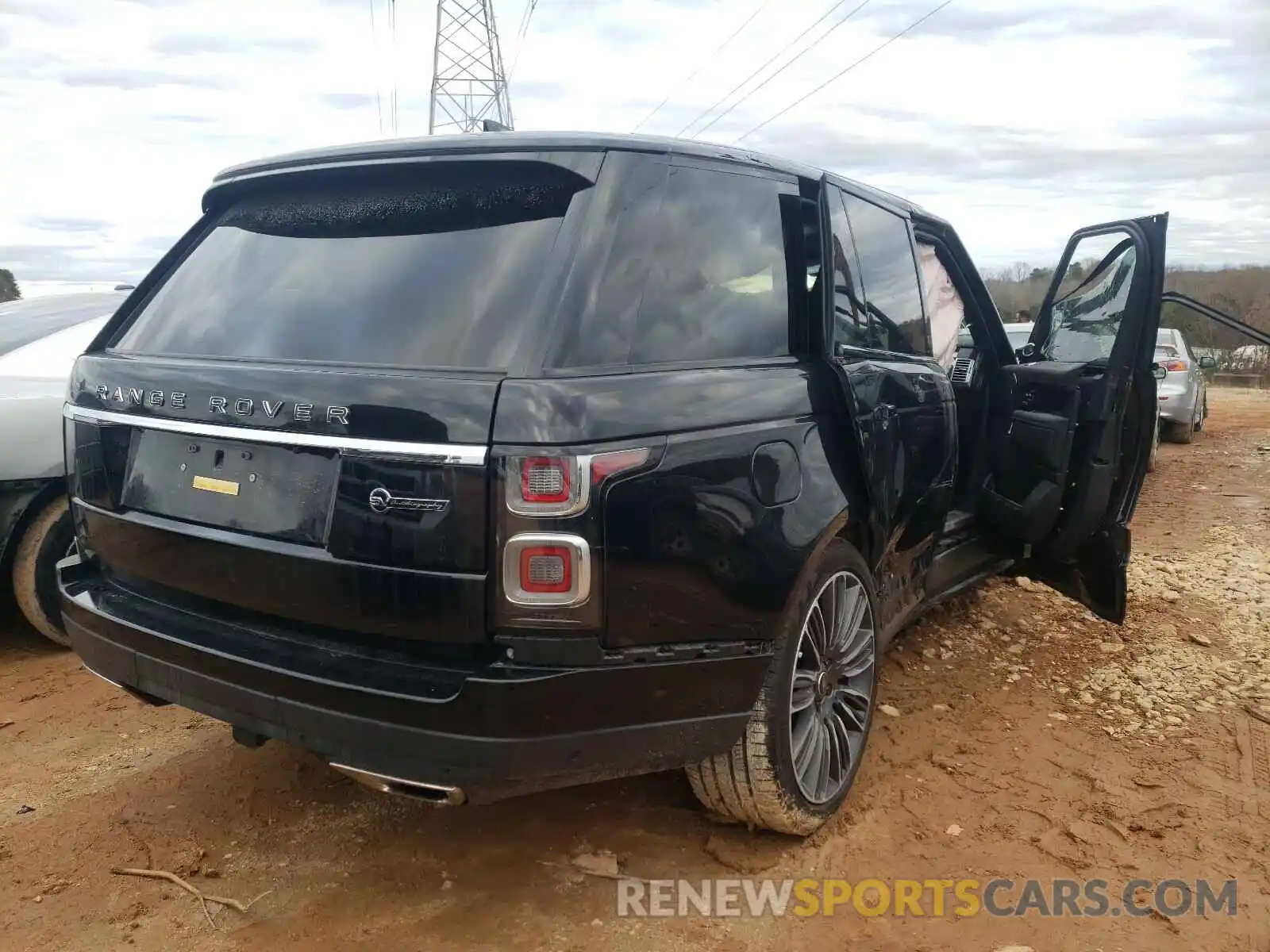 4 Photograph of a damaged car SALGW5RE6LA598708 LAND ROVER RANGEROVER 2020