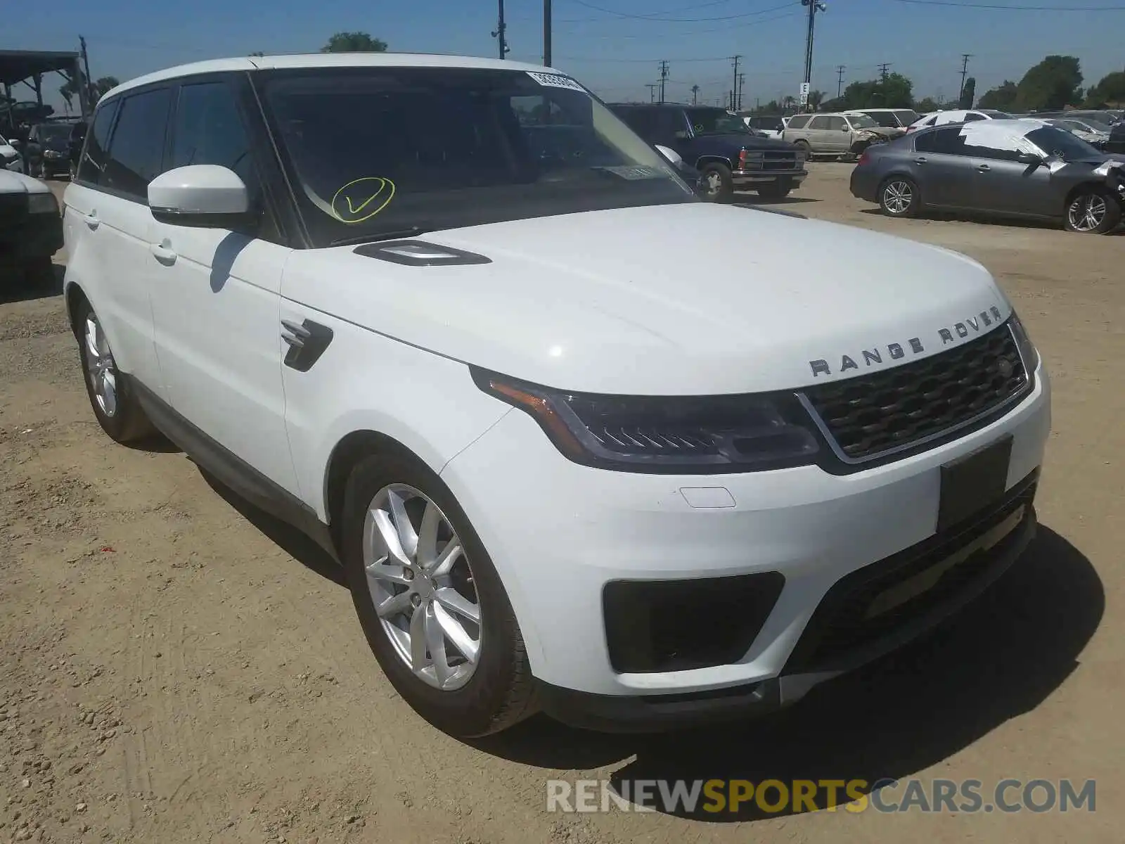 1 Photograph of a damaged car SALWG2SU3LA895671 LAND ROVER RANGEROVER 2020