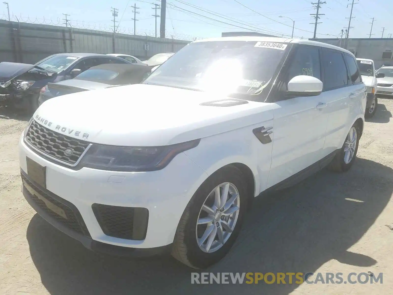 2 Photograph of a damaged car SALWG2SU3LA895671 LAND ROVER RANGEROVER 2020