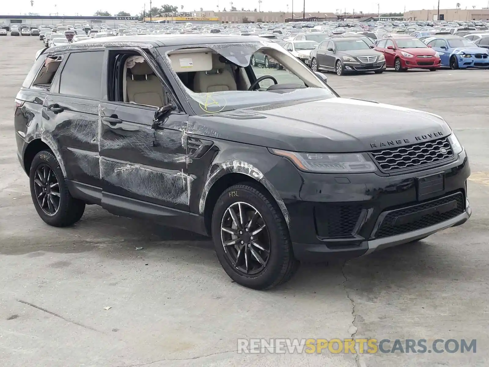 1 Photograph of a damaged car SALWG2SU3LA899994 LAND ROVER RANGEROVER 2020