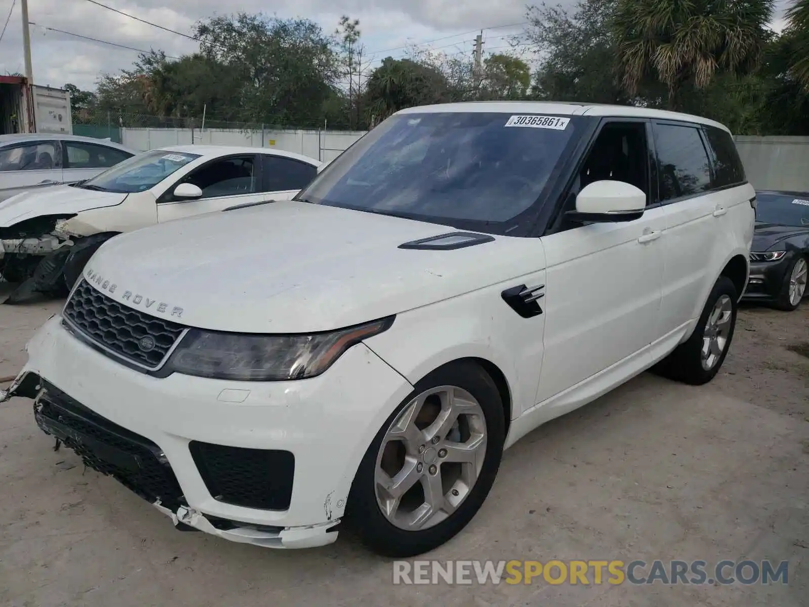 2 Photograph of a damaged car SALWR2RK1LA882836 LAND ROVER RANGEROVER 2020