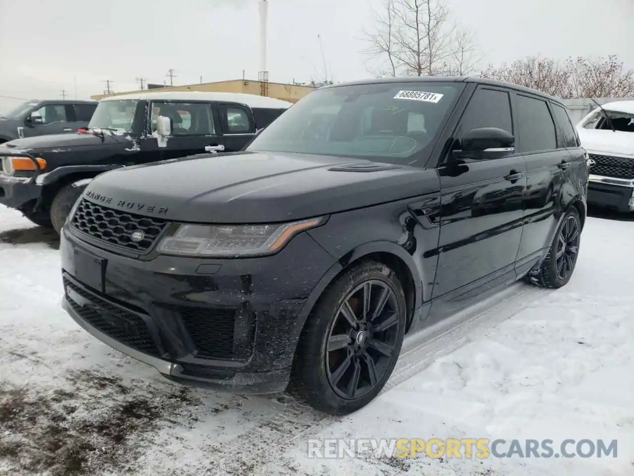 2 Фотография поврежденного автомобиля SALWR2RK2LA887608 LAND ROVER RANGEROVER 2020