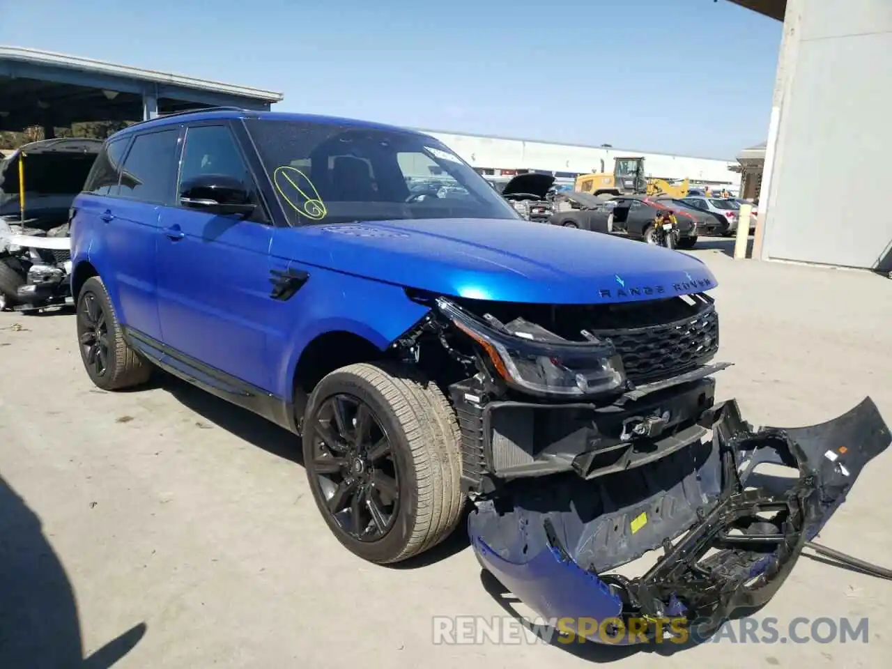 1 Photograph of a damaged car SALWR2RK4LA748192 LAND ROVER RANGEROVER 2020