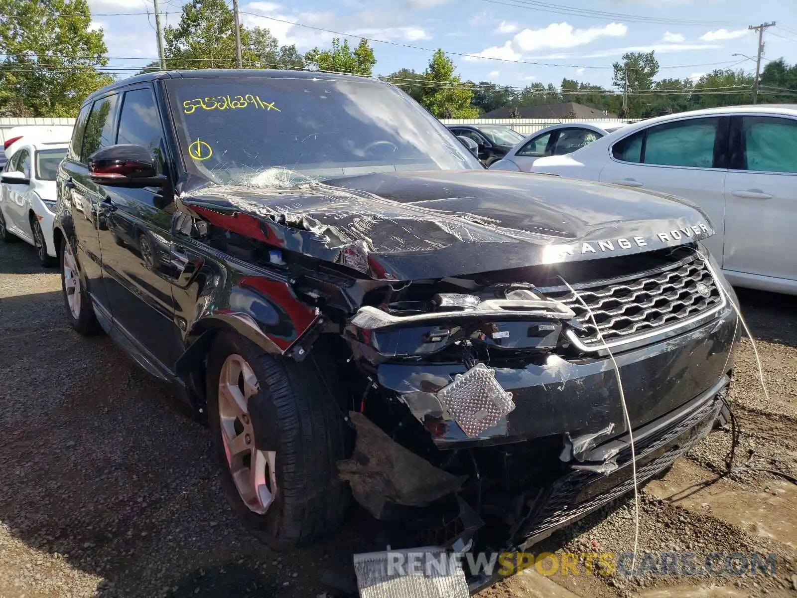 1 Photograph of a damaged car SALWR2RK5LA896982 LAND ROVER RANGEROVER 2020