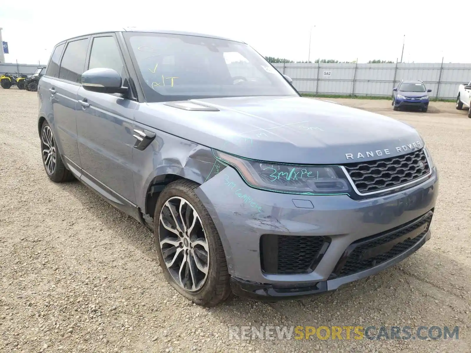 1 Photograph of a damaged car SALWR2RK6LA896117 LAND ROVER RANGEROVER 2020