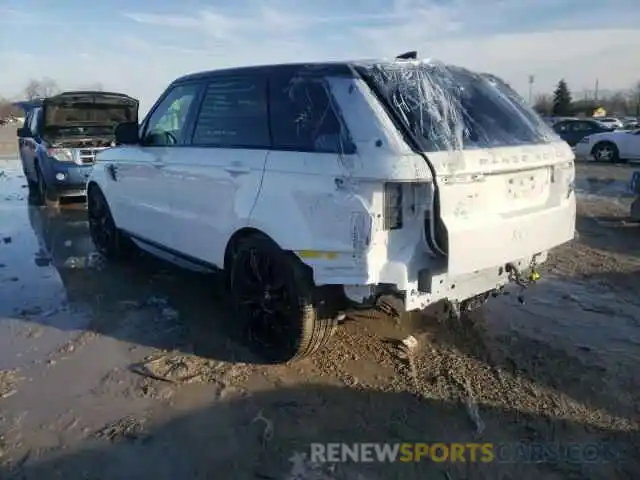 3 Photograph of a damaged car SALWR2RY1LA894098 LAND ROVER RANGEROVER 2020