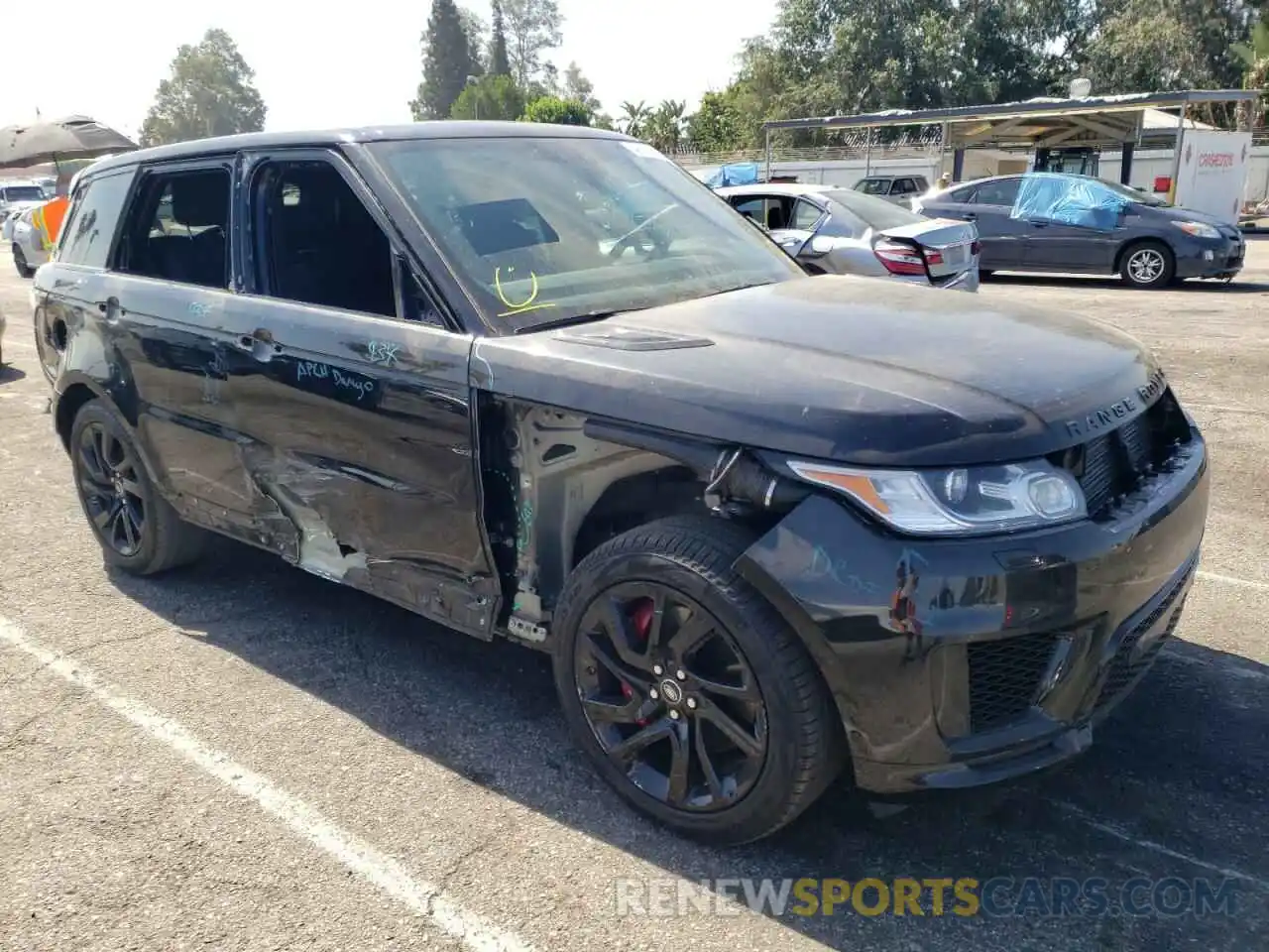 1 Photograph of a damaged car SALWR2SE0LA722189 LAND ROVER RANGEROVER 2020