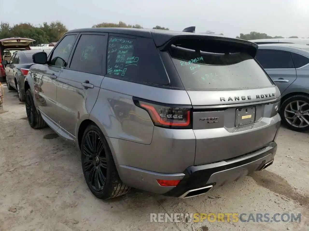 3 Фотография поврежденного автомобиля SALWR2SE0LA742944 LAND ROVER RANGEROVER 2020