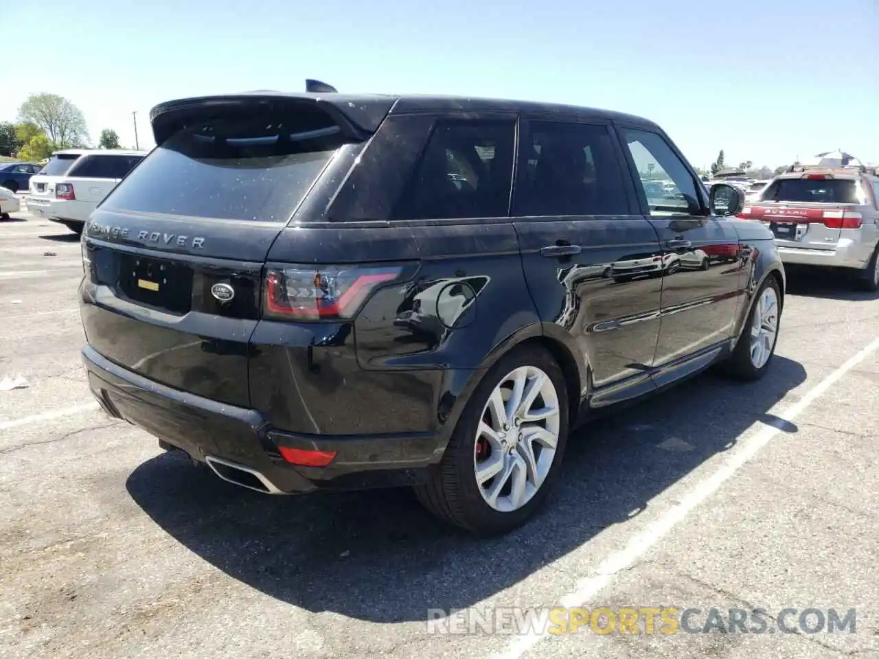 4 Фотография поврежденного автомобиля SALWR2SE0LA743219 LAND ROVER RANGEROVER 2020