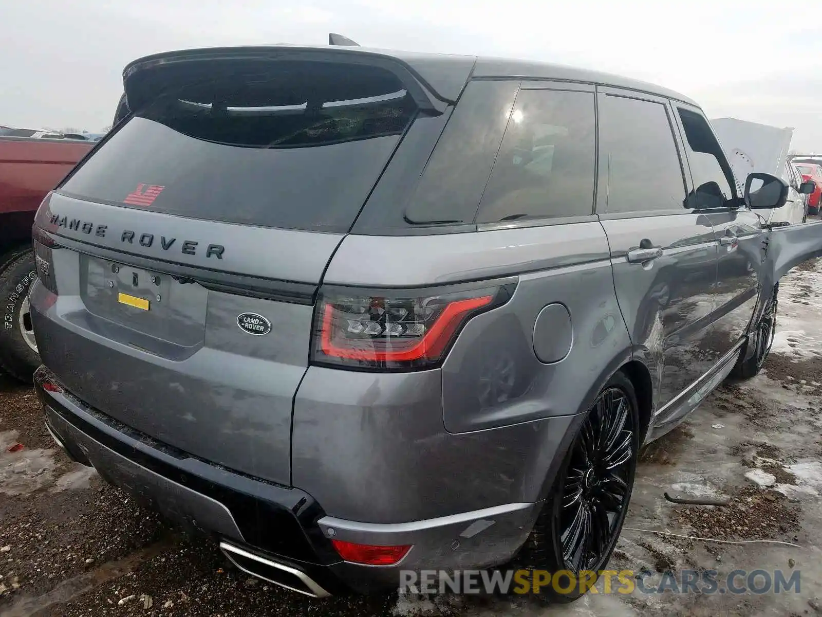 4 Фотография поврежденного автомобиля SALWR2SE3LA884320 LAND ROVER RANGEROVER 2020