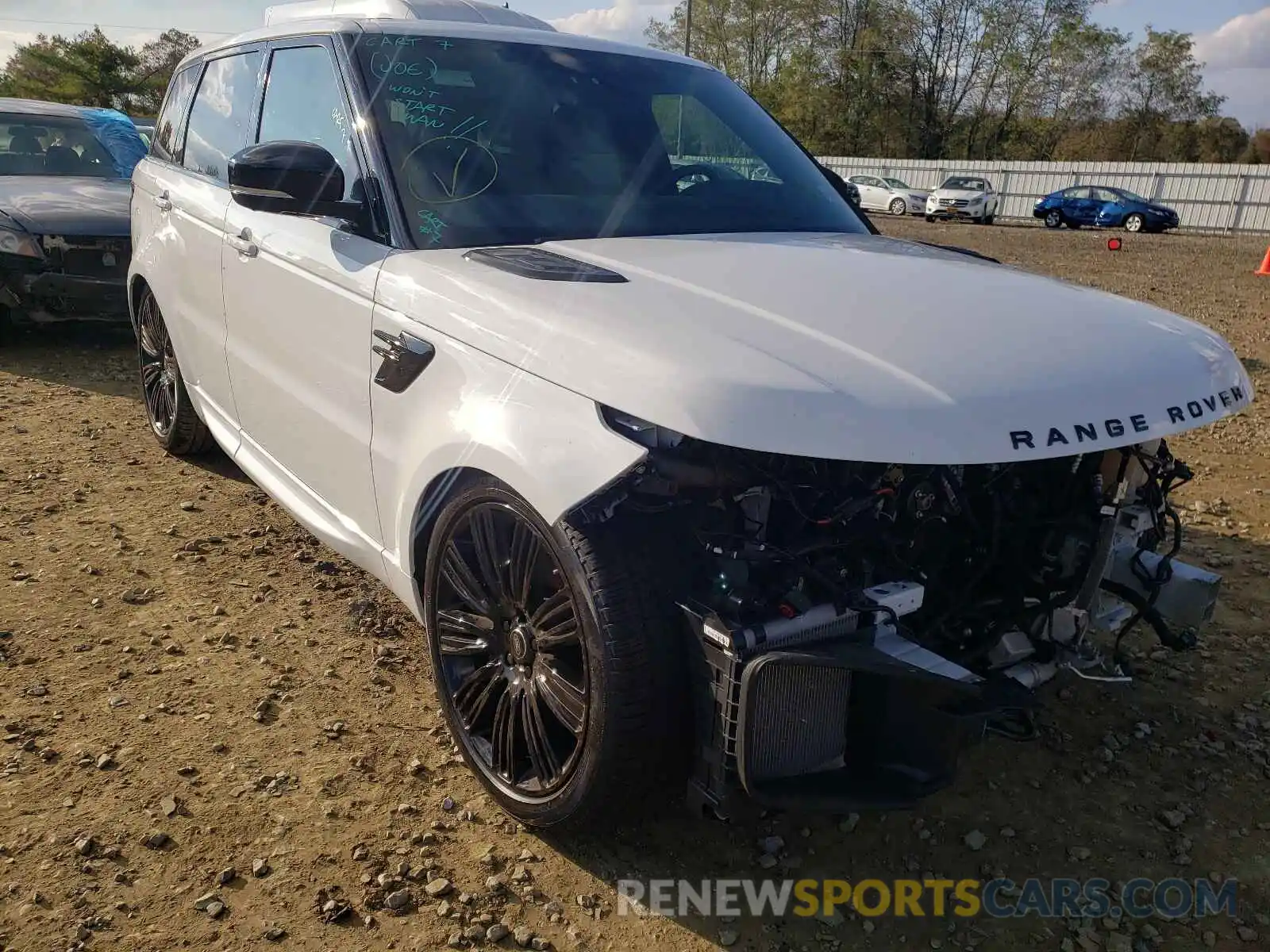 1 Photograph of a damaged car SALWR2SE4LA735687 LAND ROVER RANGEROVER 2020