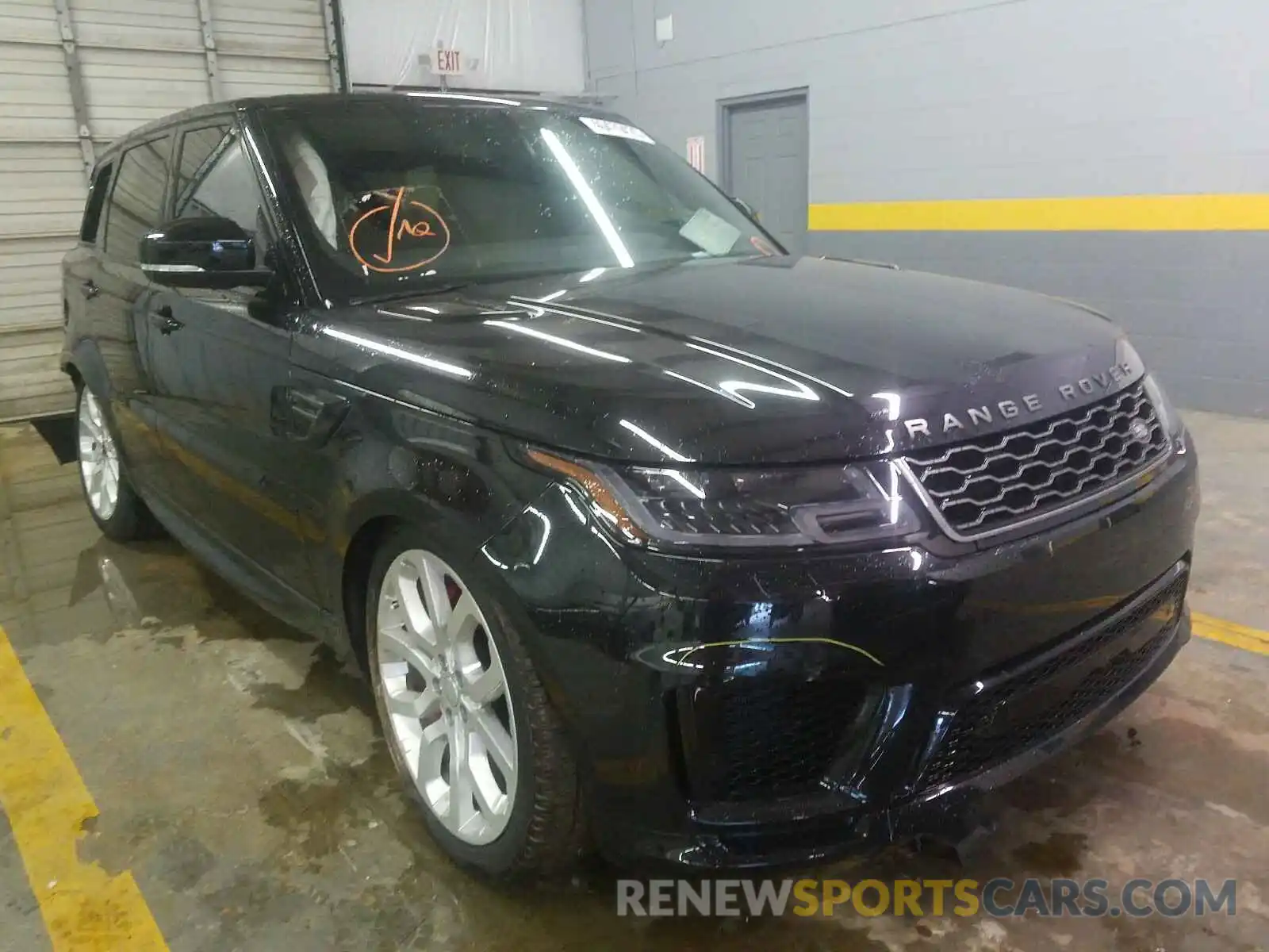 1 Photograph of a damaged car SALWR2SEXLA878935 LAND ROVER RANGEROVER 2020