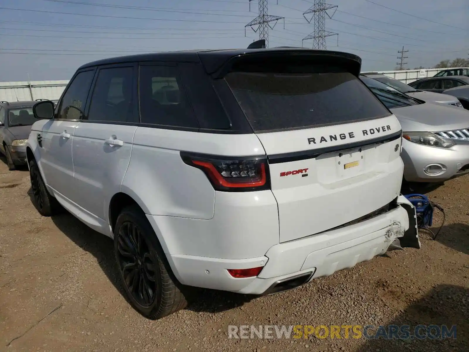 3 Фотография поврежденного автомобиля SALWR2SU0LA896674 LAND ROVER RANGEROVER 2020