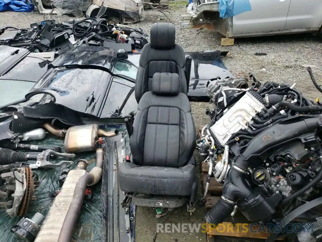 5 Photograph of a damaged car SALWR2SU1LA70682X LAND ROVER RANGEROVER 2020