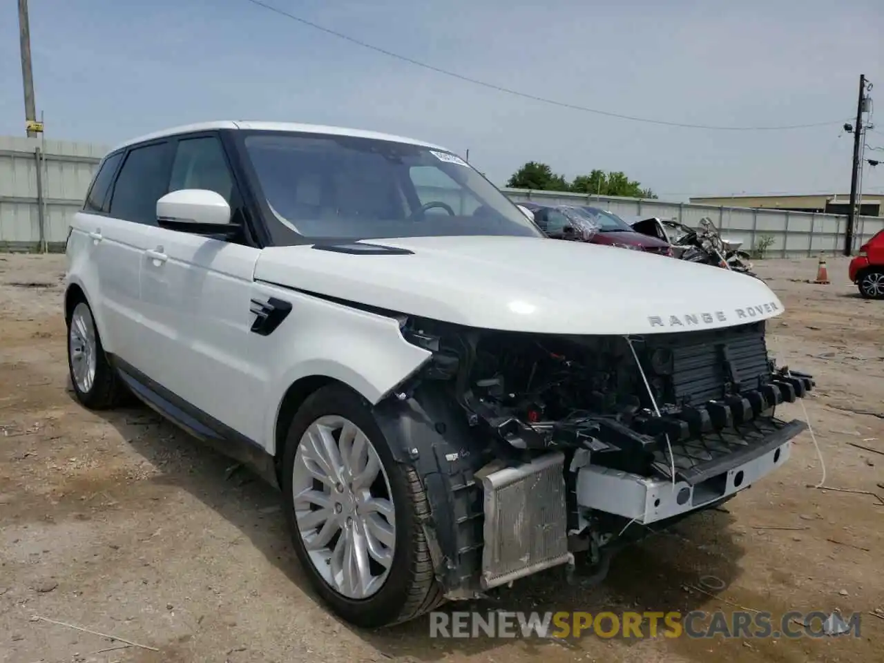 1 Photograph of a damaged car SALWR2SU2LA743794 LAND ROVER RANGEROVER 2020