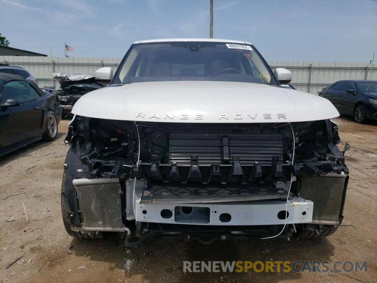 9 Photograph of a damaged car SALWR2SU2LA743794 LAND ROVER RANGEROVER 2020