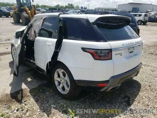 3 Photograph of a damaged car SALWR2SU3LA704468 LAND ROVER RANGEROVER 2020