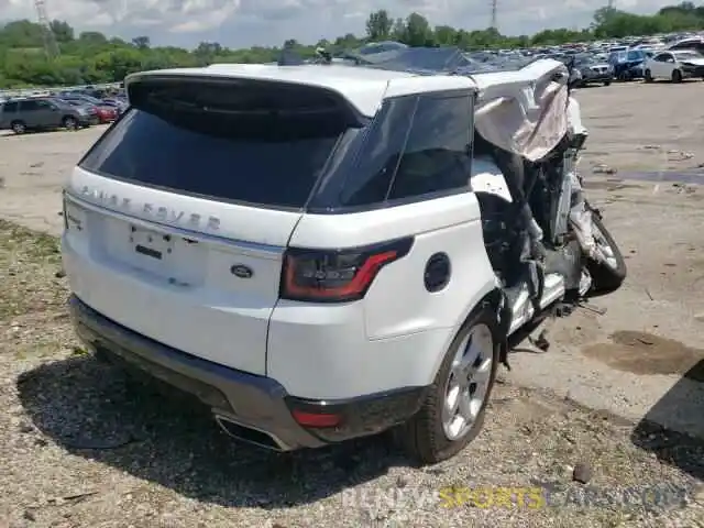 4 Photograph of a damaged car SALWR2SU3LA704468 LAND ROVER RANGEROVER 2020