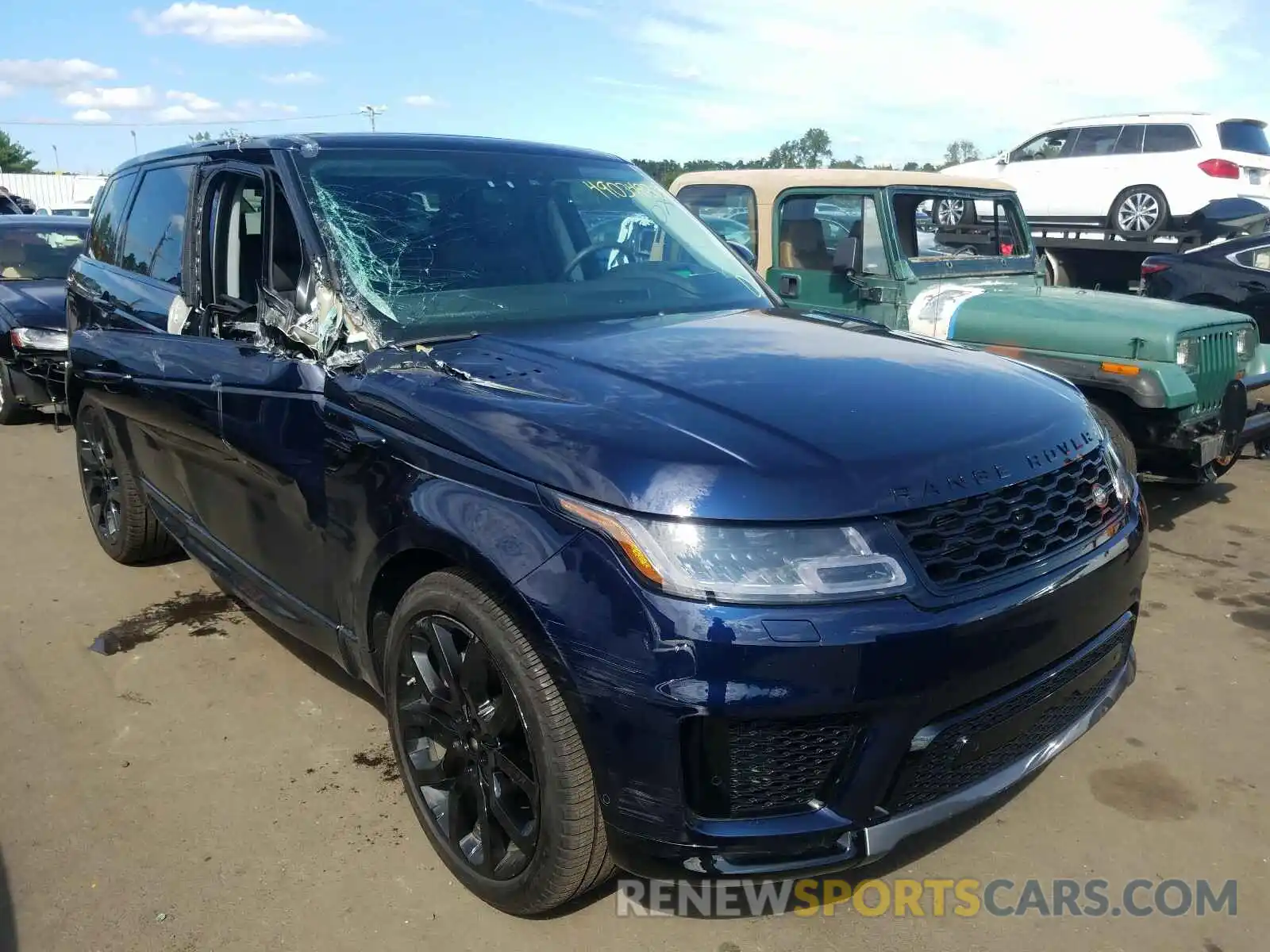 1 Photograph of a damaged car SALWR2SU4LA715513 LAND ROVER RANGEROVER 2020