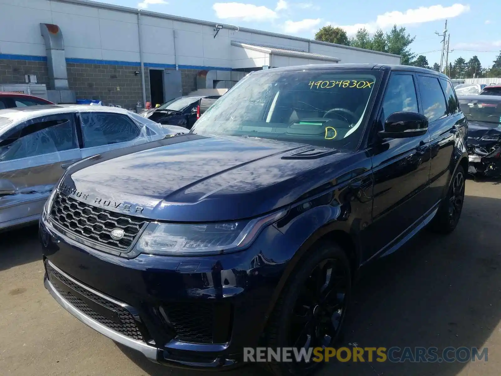 2 Photograph of a damaged car SALWR2SU4LA715513 LAND ROVER RANGEROVER 2020