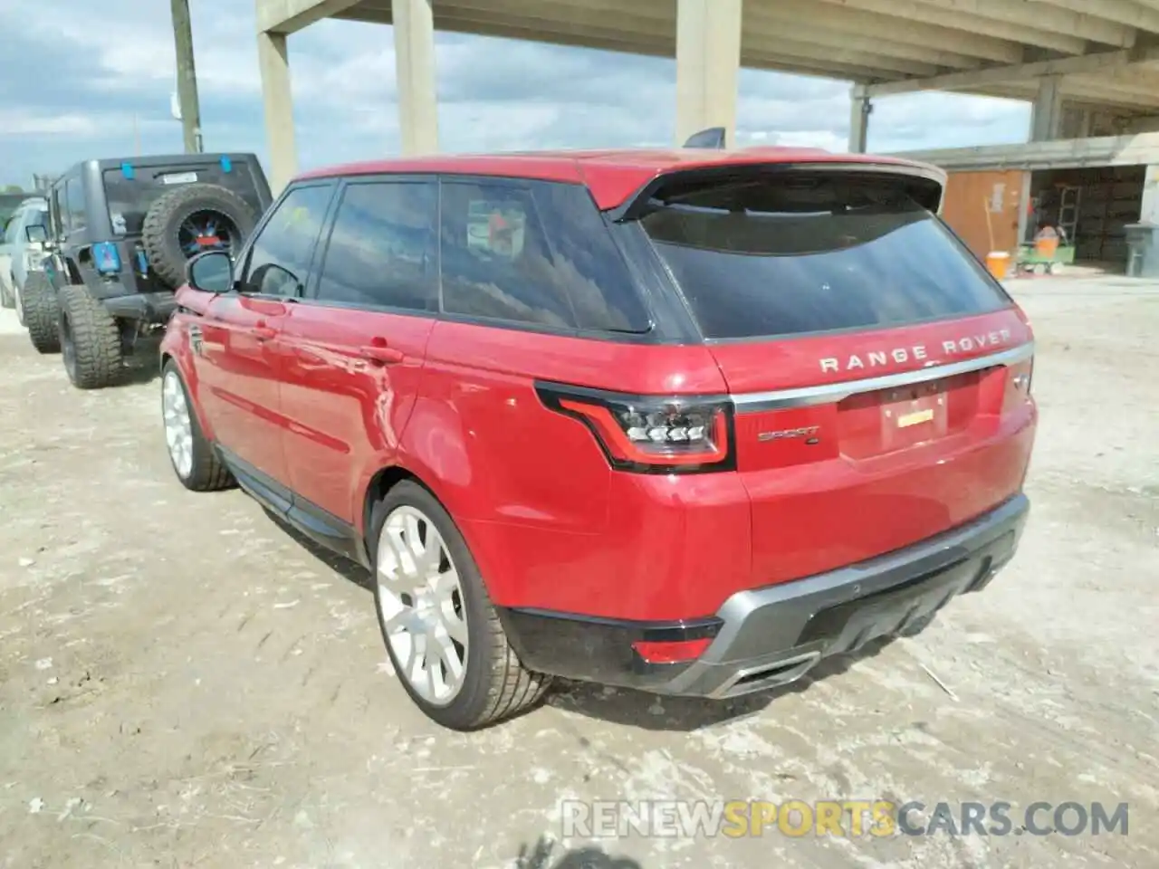 3 Фотография поврежденного автомобиля SALWR2SU4LA746289 LAND ROVER RANGEROVER 2020