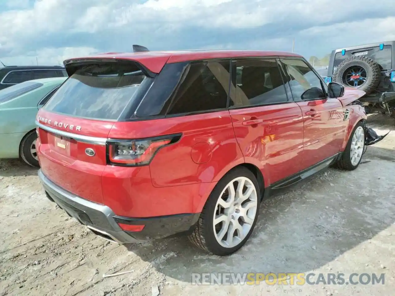 4 Фотография поврежденного автомобиля SALWR2SU4LA746289 LAND ROVER RANGEROVER 2020