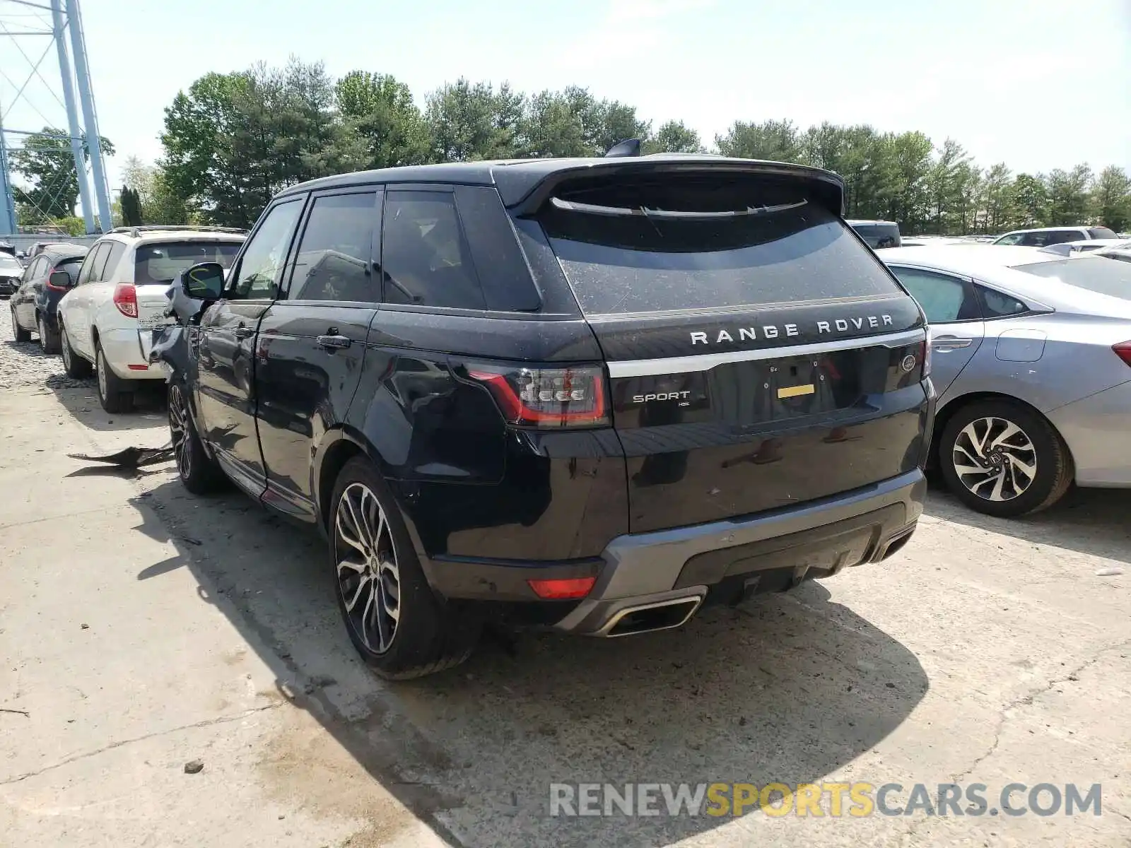 3 Photograph of a damaged car SALWR2SU5LA891583 LAND ROVER RANGEROVER 2020