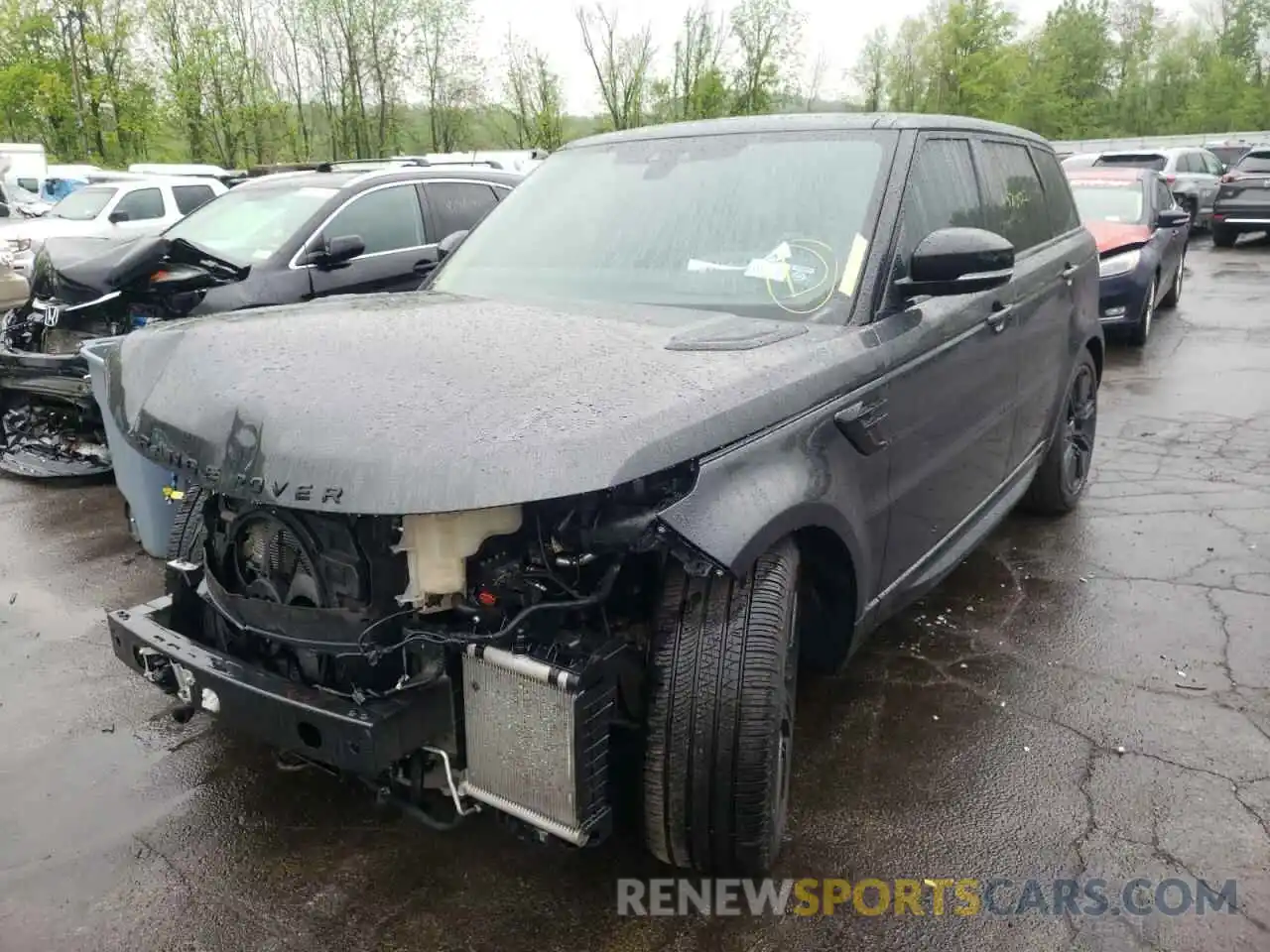 2 Photograph of a damaged car SALWR2SU6LA706151 LAND ROVER RANGEROVER 2020