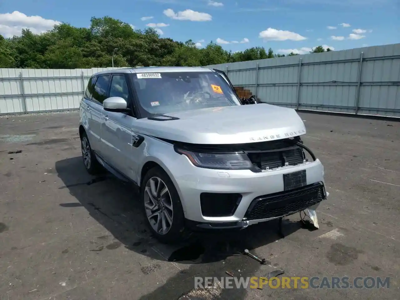 1 Photograph of a damaged car SALWR2SU6LA711642 LAND ROVER RANGEROVER 2020