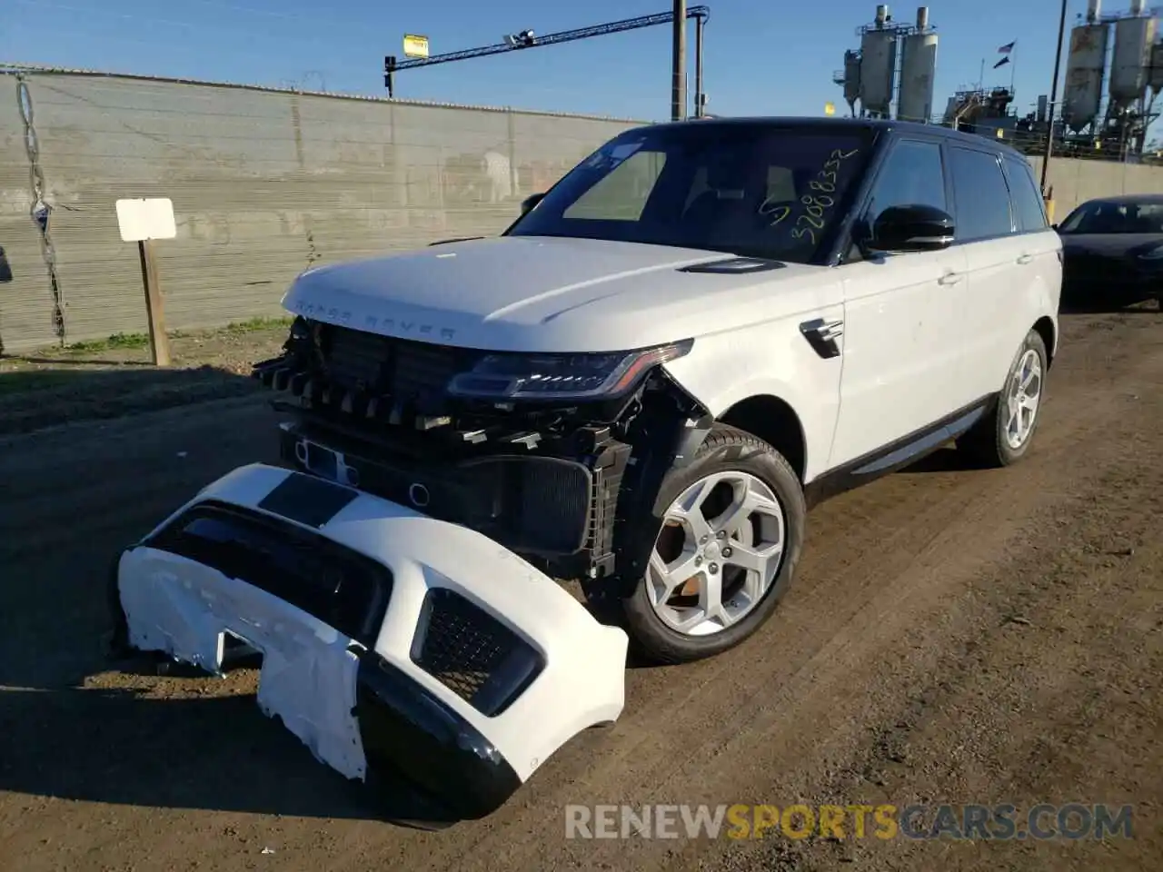 2 Photograph of a damaged car SALWR2SU6LA725072 LAND ROVER RANGEROVER 2020