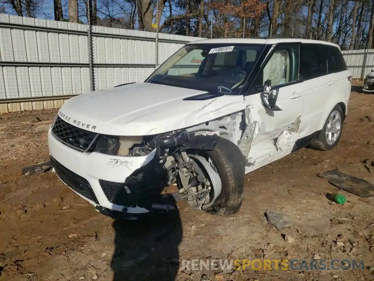 2 Photograph of a damaged car SALWR2SU6LA889938 LAND ROVER RANGEROVER 2020