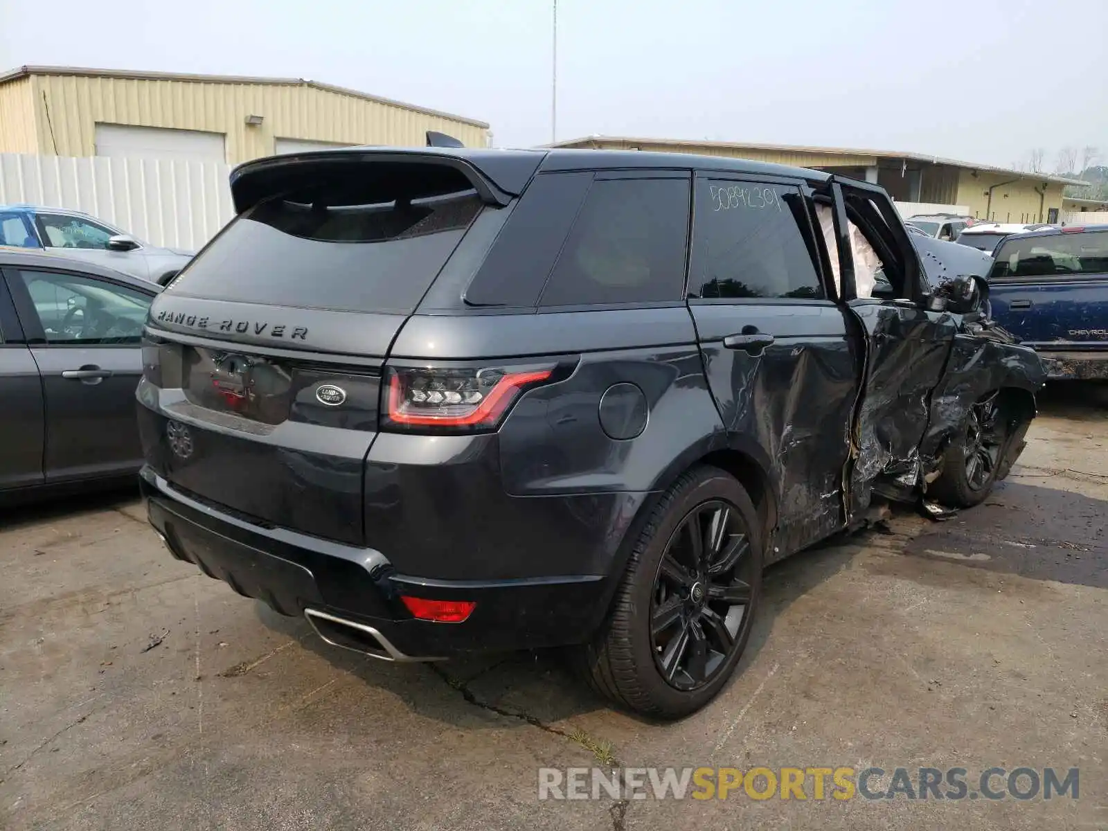 4 Фотография поврежденного автомобиля SALWR2SU7LA894582 LAND ROVER RANGEROVER 2020