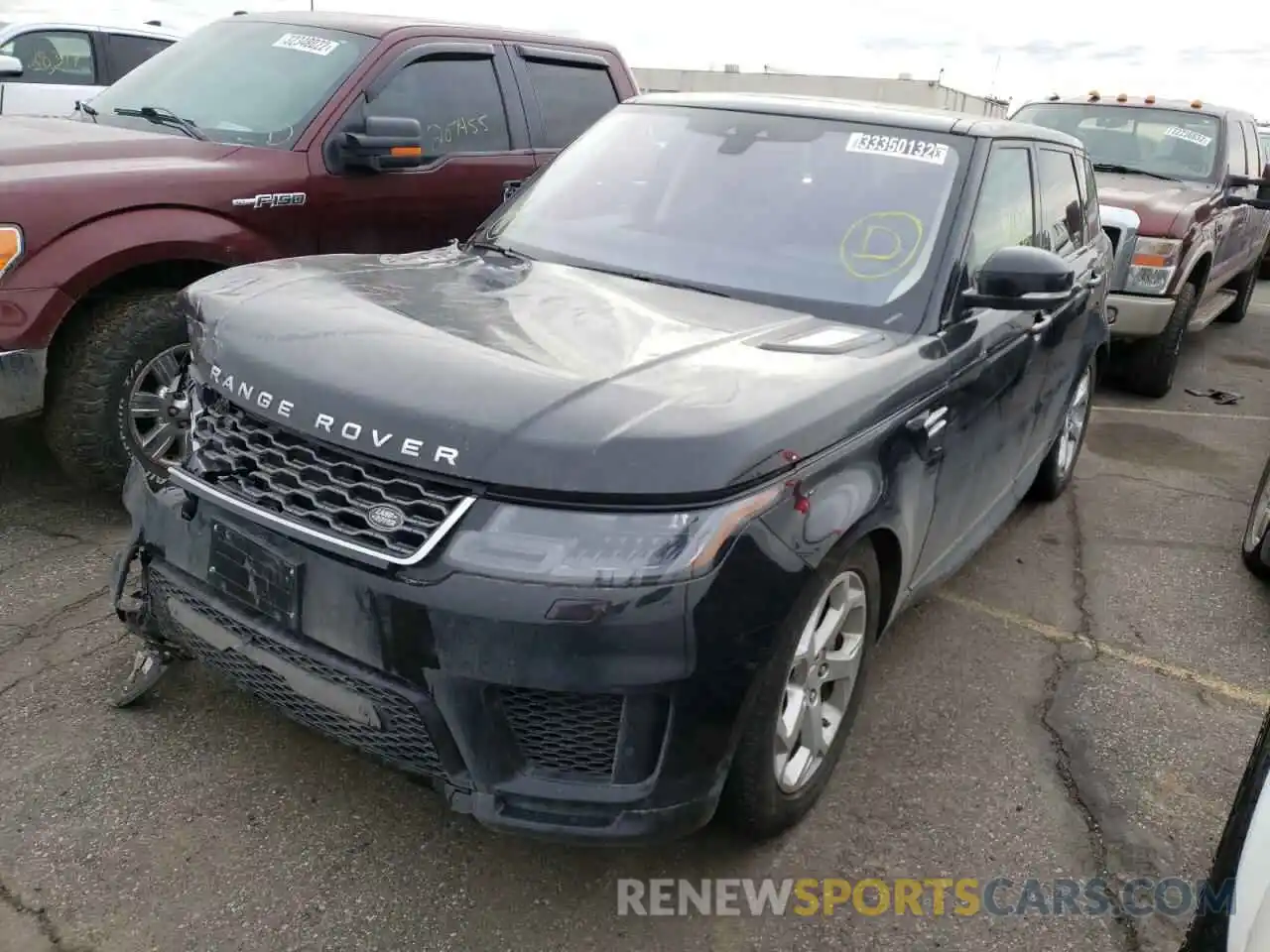 2 Photograph of a damaged car SALWR2SU7LA897675 LAND ROVER RANGEROVER 2020