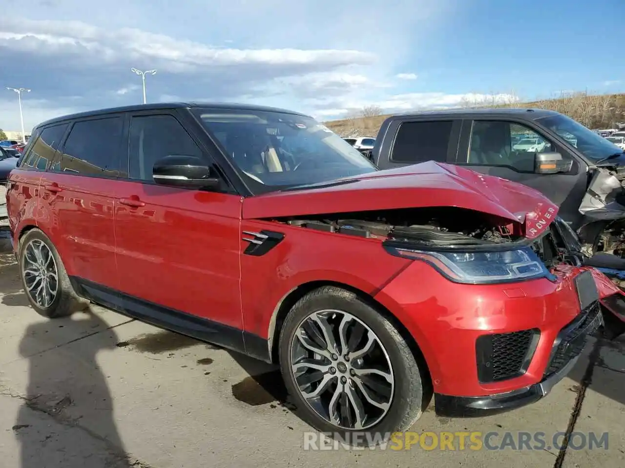 4 Photograph of a damaged car SALWR2SU8LA733805 LAND ROVER RANGEROVER 2020