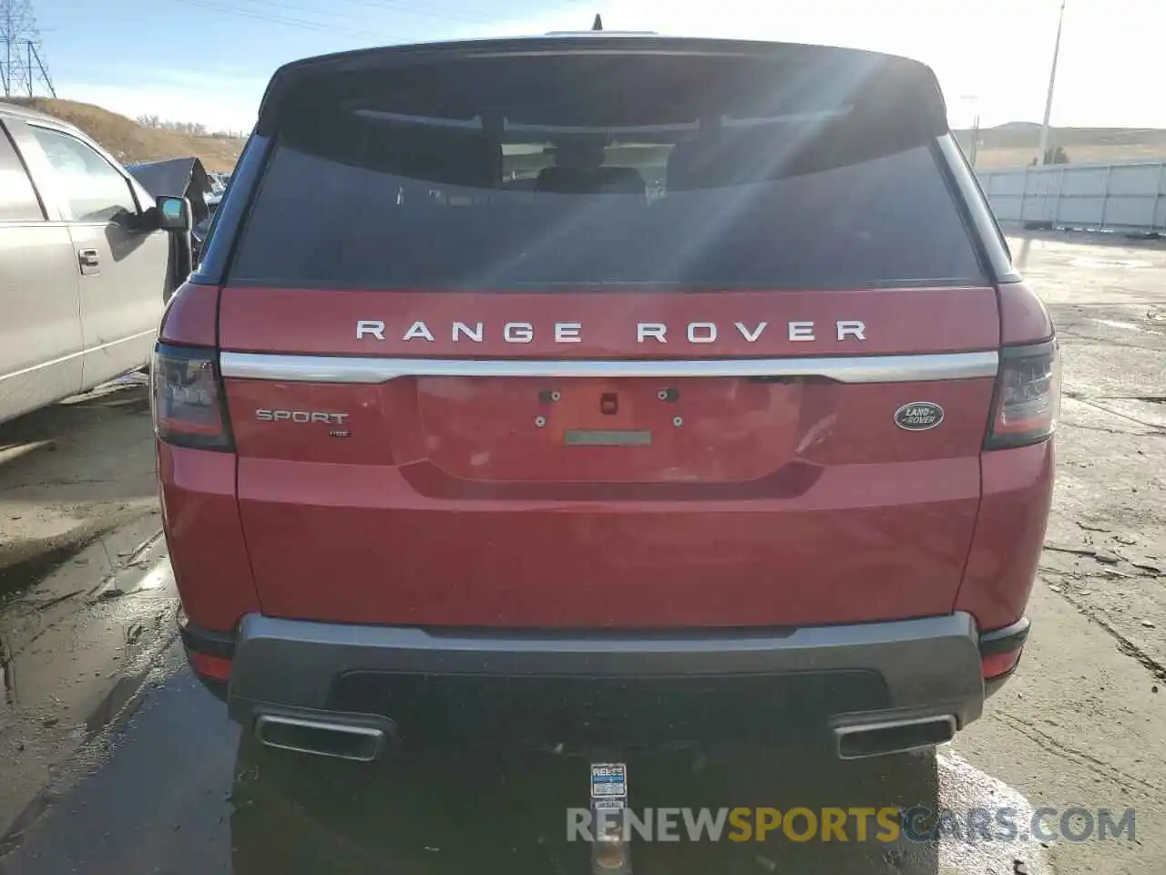 6 Photograph of a damaged car SALWR2SU8LA733805 LAND ROVER RANGEROVER 2020