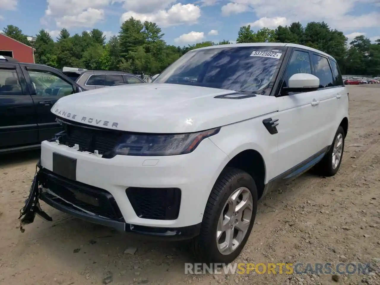 2 Фотография поврежденного автомобиля SALWR2SU8LA888211 LAND ROVER RANGEROVER 2020