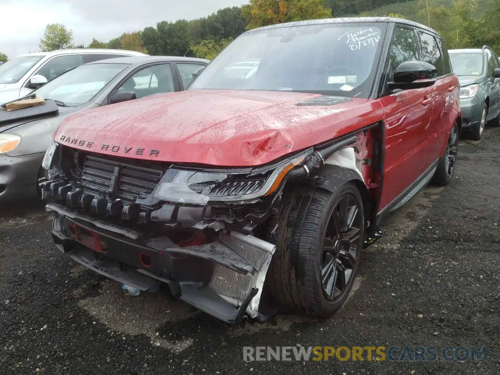 2 Photograph of a damaged car SALWR2SU8LA888368 LAND ROVER RANGEROVER 2020