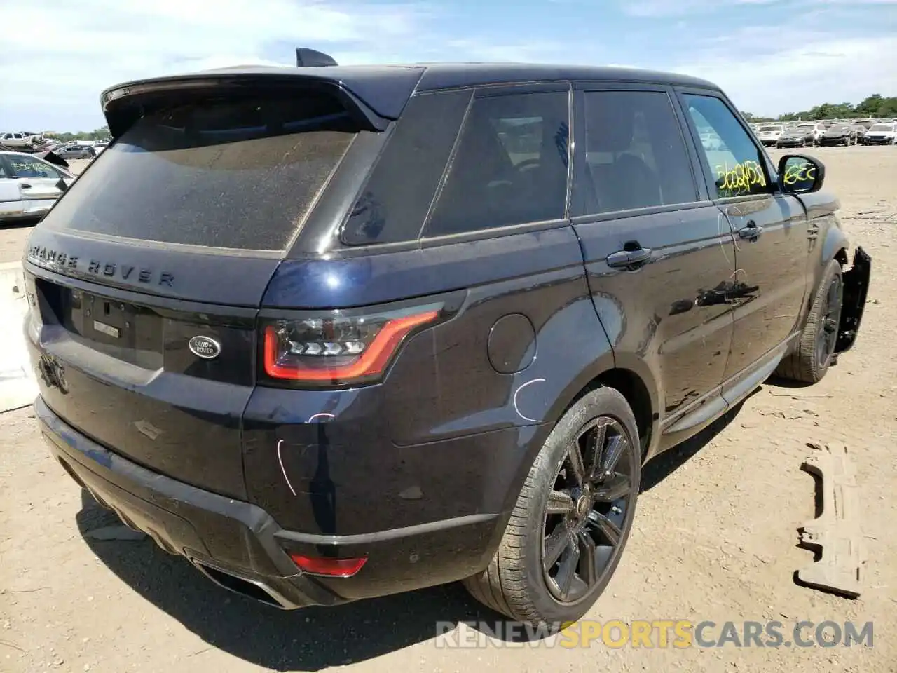 4 Фотография поврежденного автомобиля SALWR2SU9LA702949 LAND ROVER RANGEROVER 2020