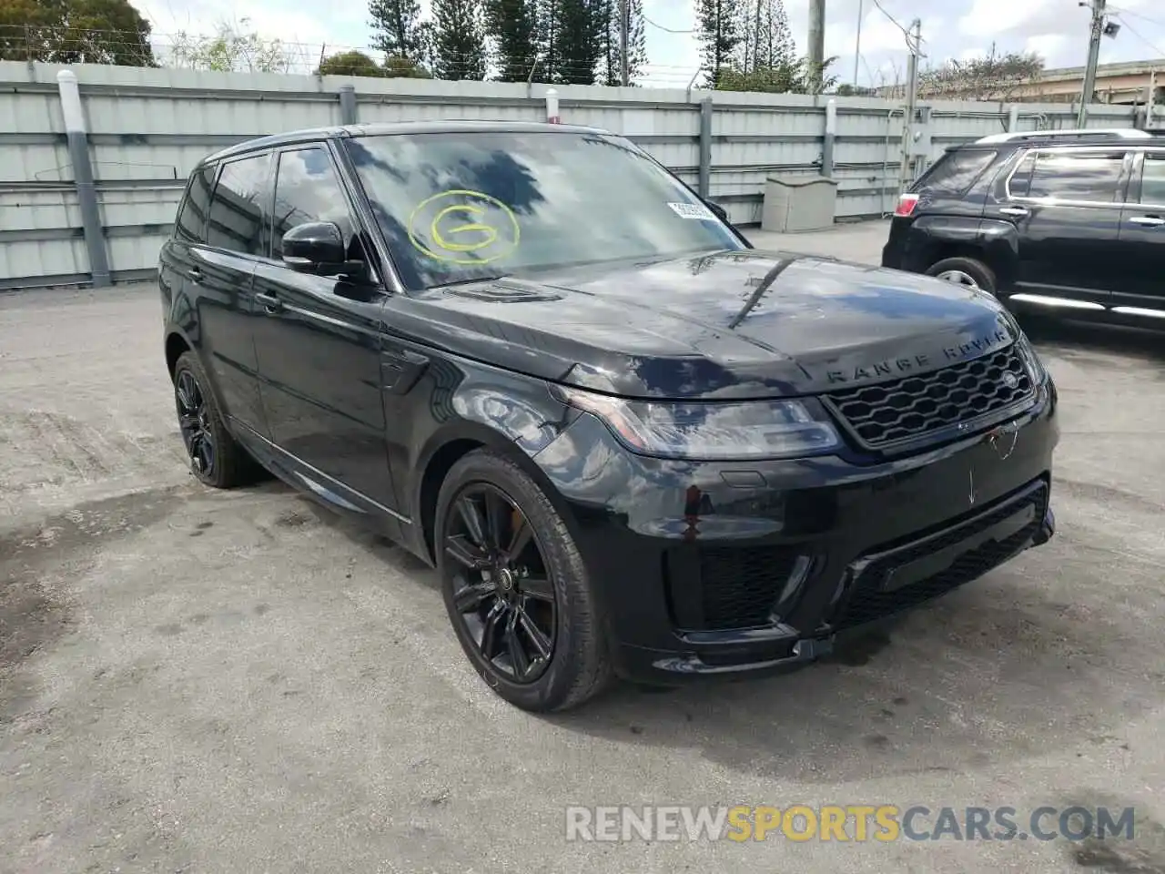 1 Photograph of a damaged car SALWR2SUXLA726922 LAND ROVER RANGEROVER 2020