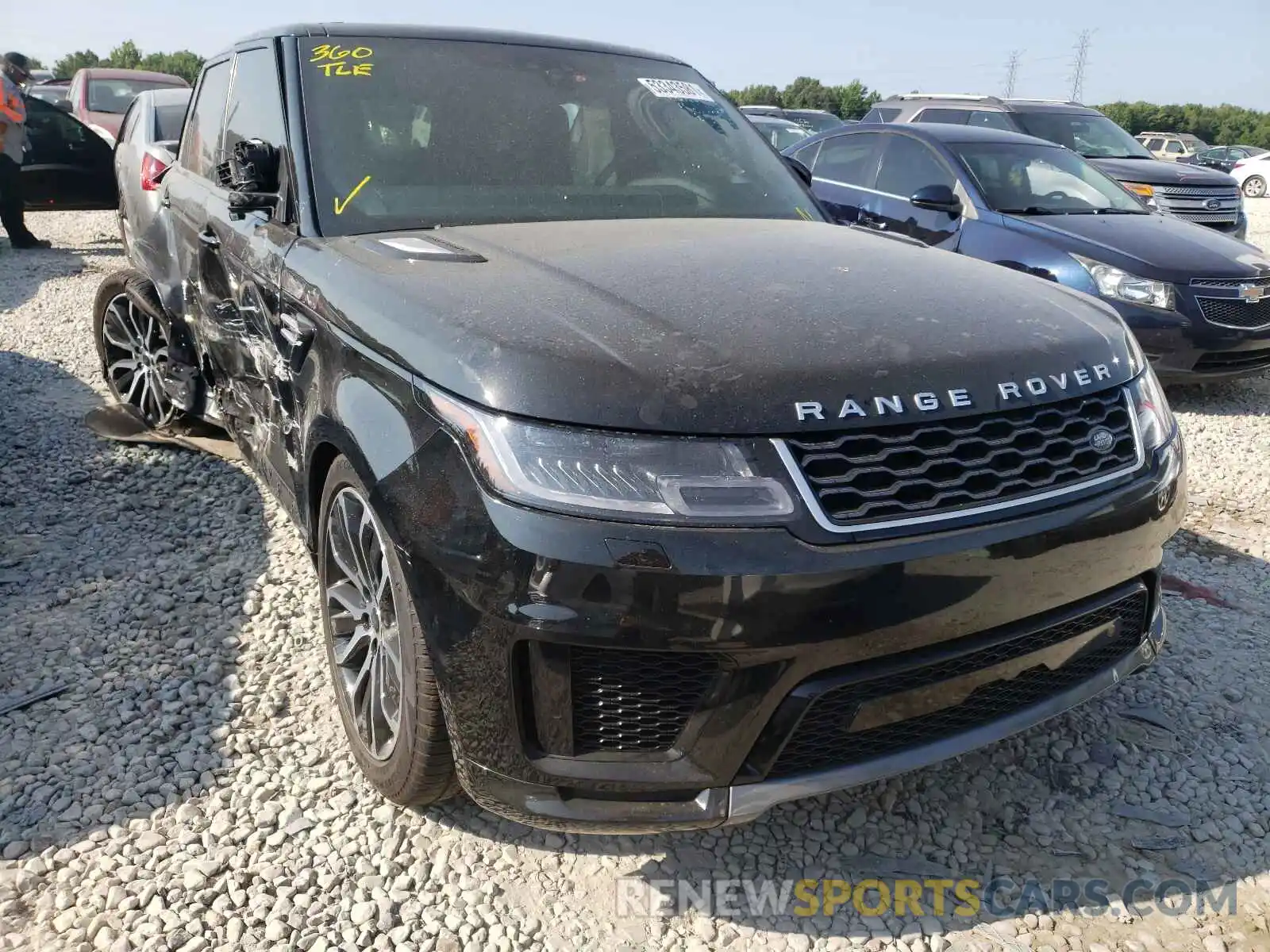 1 Photograph of a damaged car SALWR2SUXLA876951 LAND ROVER RANGEROVER 2020