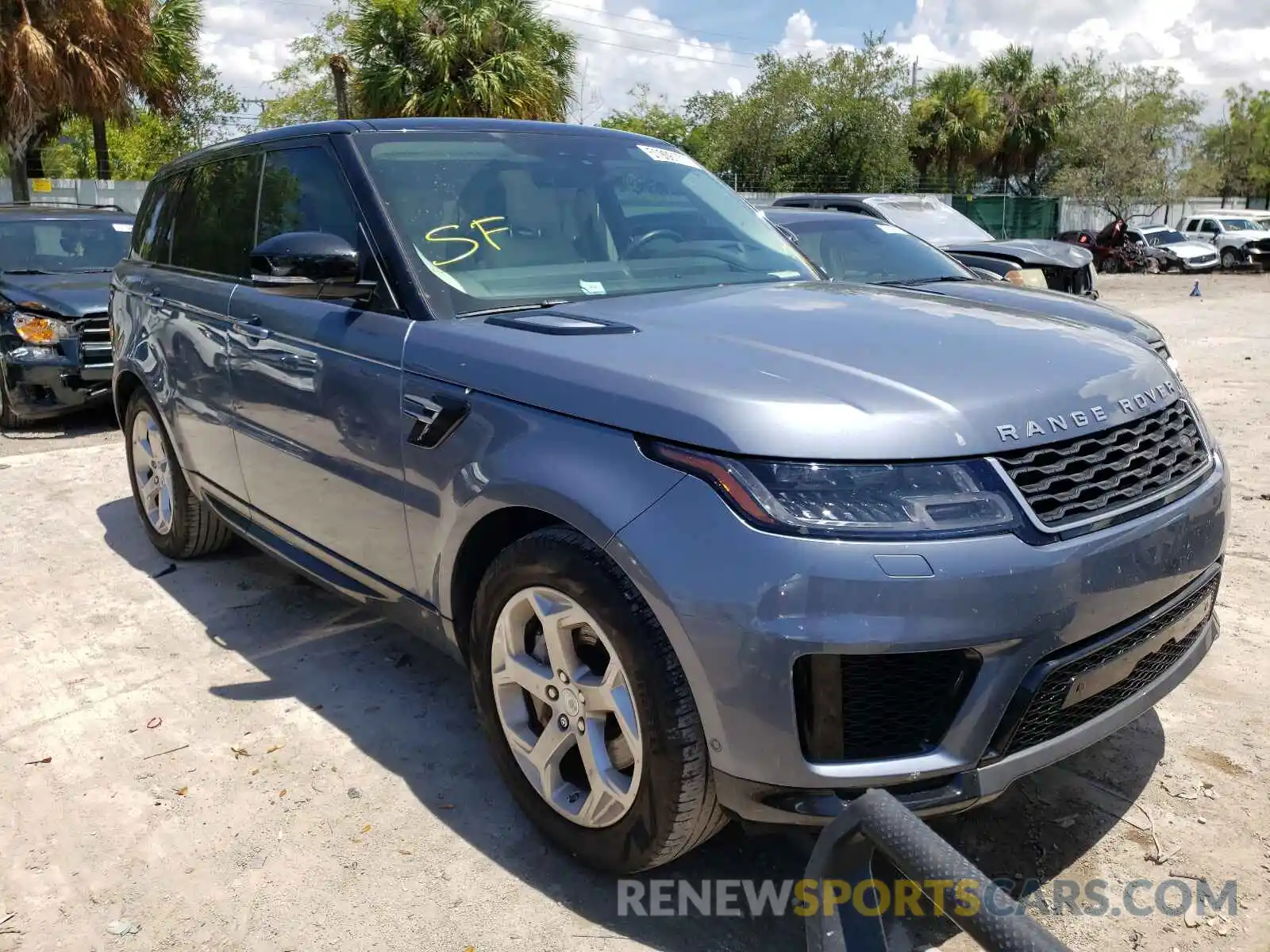 1 Photograph of a damaged car SALWR2SUXLA879543 LAND ROVER RANGEROVER 2020