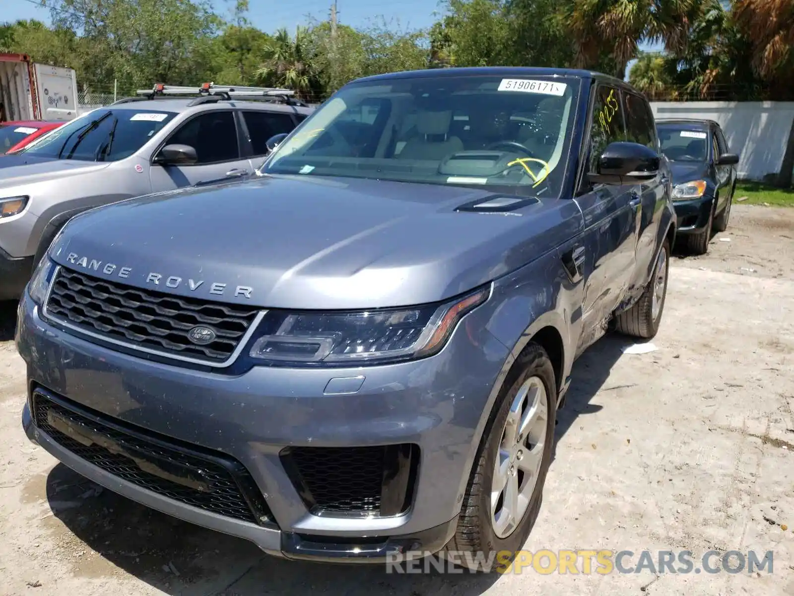 2 Photograph of a damaged car SALWR2SUXLA879543 LAND ROVER RANGEROVER 2020